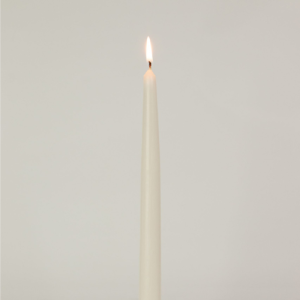 10 Pack 2x30cm Dinner Taper Clover Leaf Candles