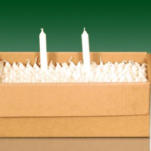 200 Pack 1.4x10cm Votive Clover Leaf Candles